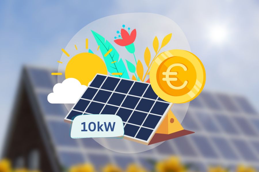 Concept of A Comprehensive Guide to the 10KW Solar System Price in Ireland