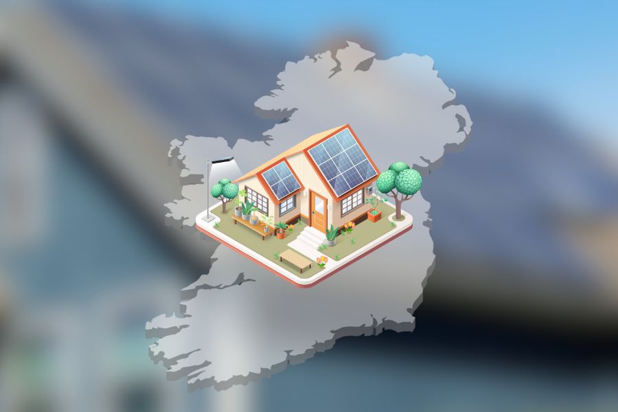 Concept of off grid solar legality in Ireland